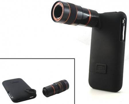 Объектив-телескоп с 8-кратным увеличением для камеры iPhone