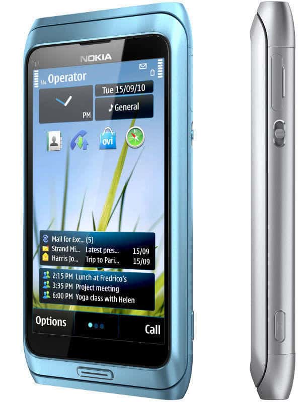 Мобильный телефон Nokia E7 Blue
