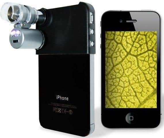 Мини-микроскоп для iPhone 4