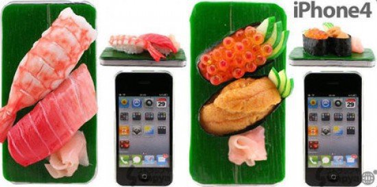 Суши-чехол для iPhone 4 от iMeshi