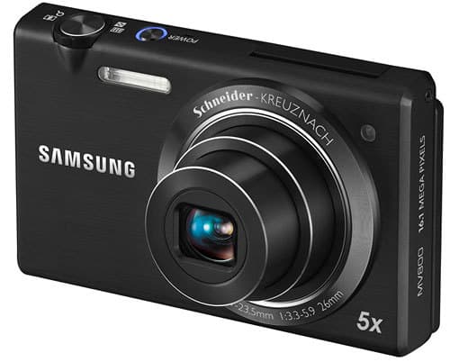Компактный цифровой фотоаппарат с flip-out экраном Samsung MV800