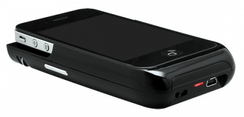 Карманный чехол-проектор для iPhone 4 Монолит