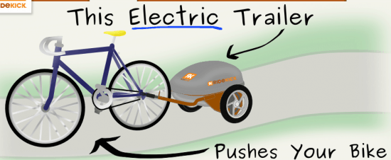 Трейлер-мотор для велосипеда Ridecick