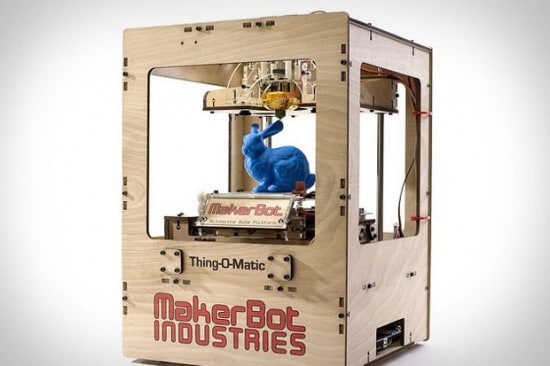 Принтер для пластиковых предметов MakerBot Thing-O-Matic