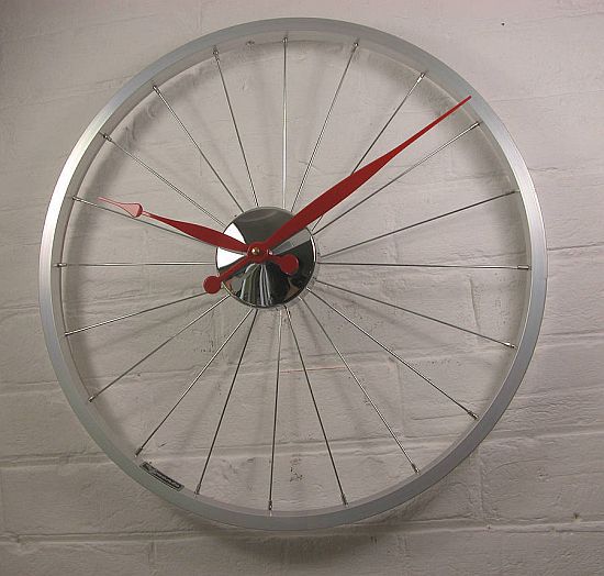 Bike Wheel Clock