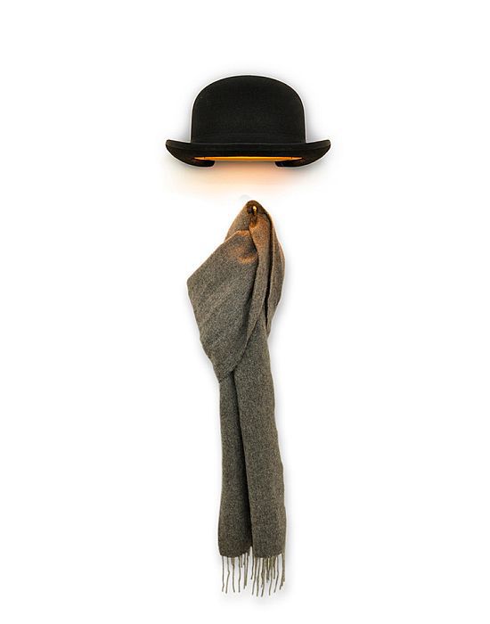 Jeeves Bowler Hat Wall Lamp