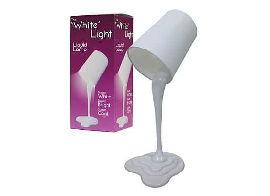 White Light Liquid Lamp