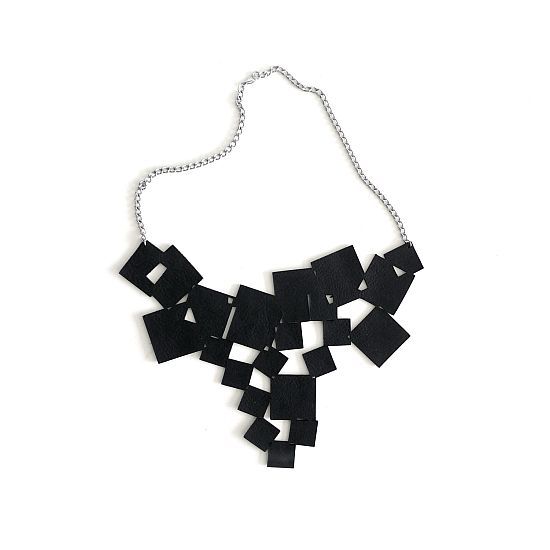 Tumbling Squares Necklace