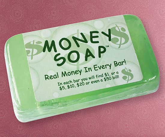 Money soap