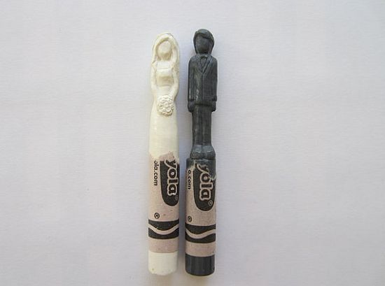 Geeky Carved Crayons by Hoang Tran