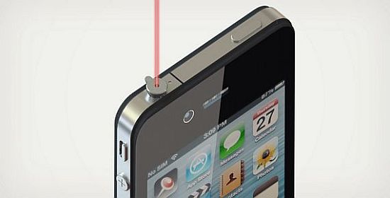 iPIN iphone laser pointer
