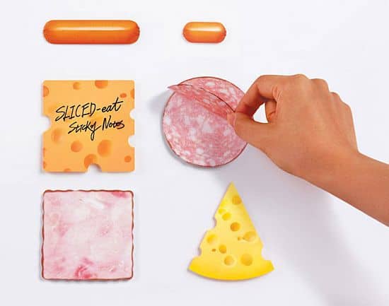sliced eat sticky notes by marsmers