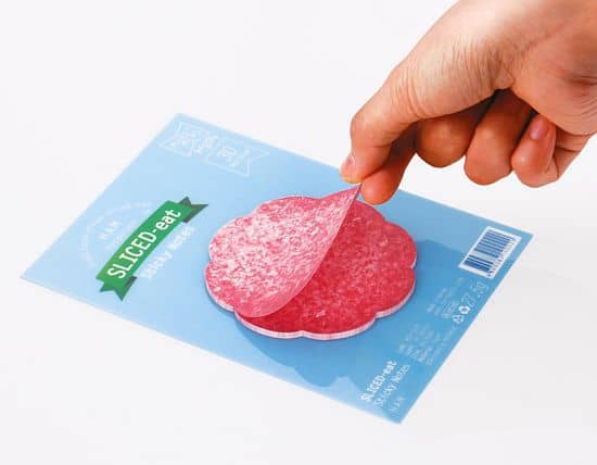sliced eat sticky notes by marsmers