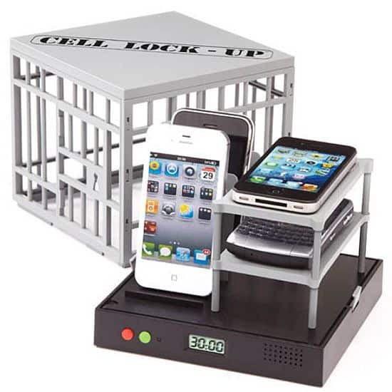 Cell Lock-Up Phone Cage