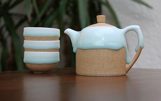 Glazedrop Tea Set