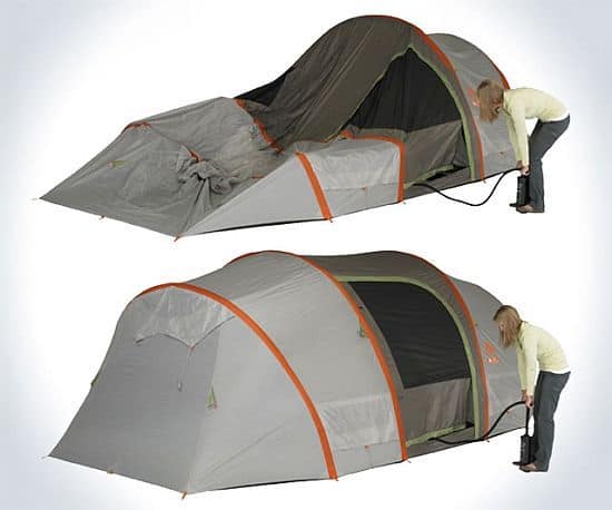 Kelty AirPitch inflatable tent