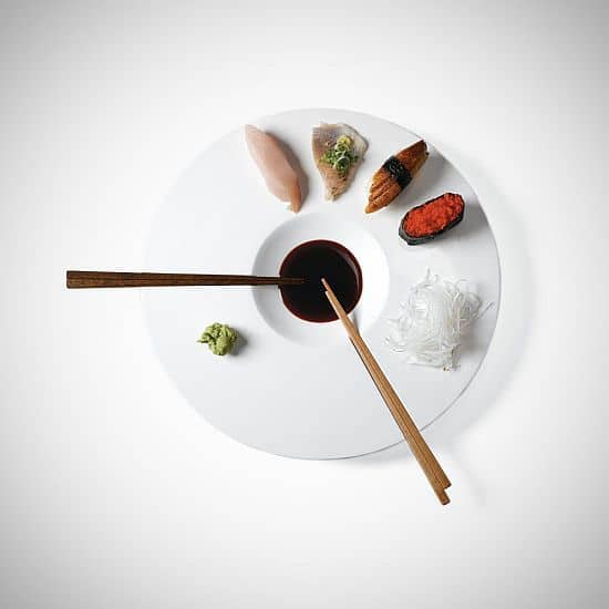 Porcelain Sushi Time Dish by Mint