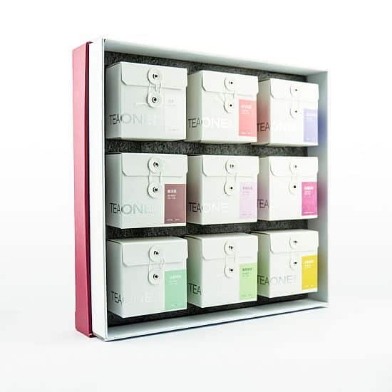 TeaOne - nine tea boxes gift set