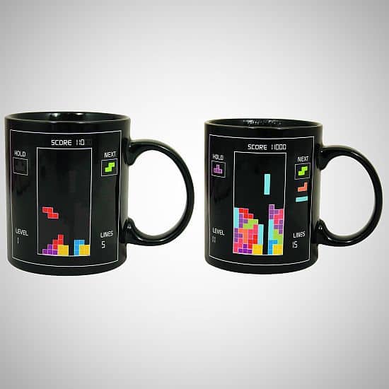 Tetris Heat Change Coffee Ceramic Mug