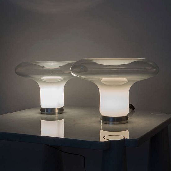 Artemide Lesbo Table Lamp by Angelo Mangiarotti