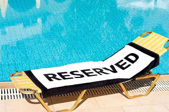 Reserved Beach Towel