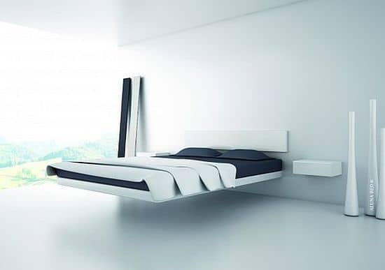 Fluttua Floating Bed by Daniele Lago