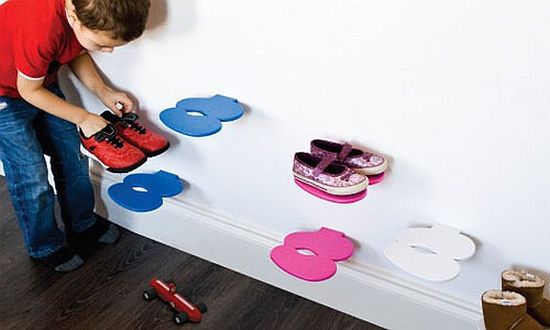 Footprint Children's Shoe Shelf