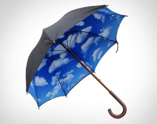 Blue Skies Graphic Umbrella