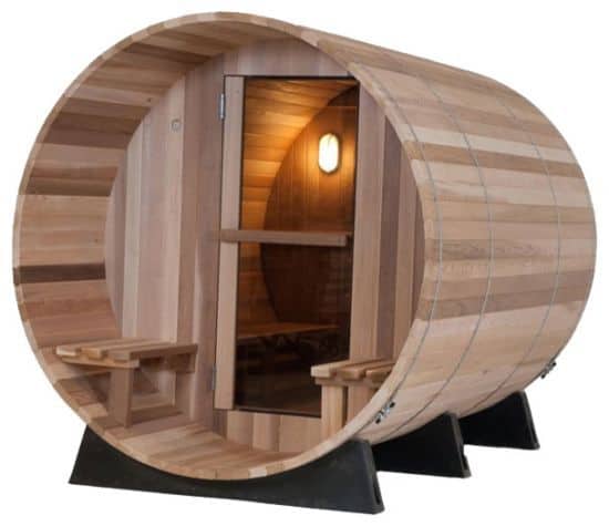 Canopy Barrel Sauna