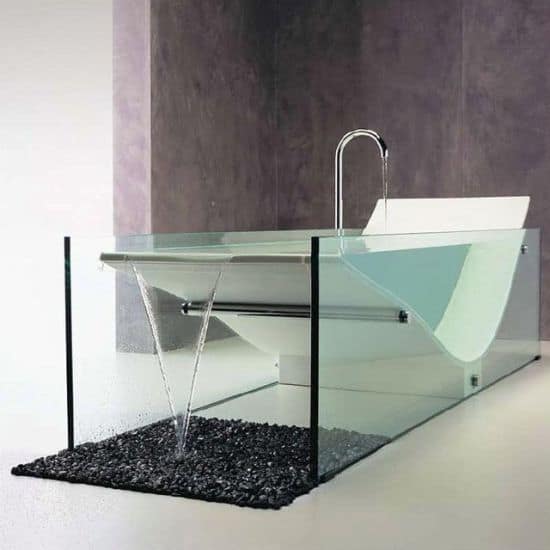 Chaise Longue Vitre Bathtub by Moma Design