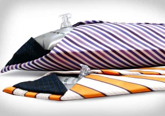 Pillow Tie - An Inflatable Necktie For Naps At Work