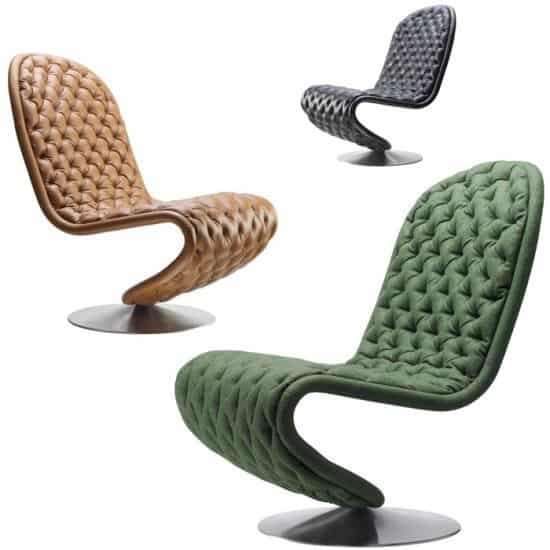 Verpan System De-Lux Low Lounge Chair