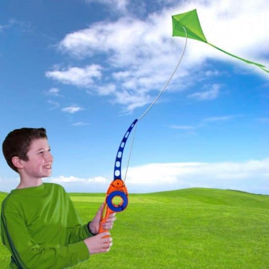 Castakite- Cast Your Kite Like a Fishing Pole