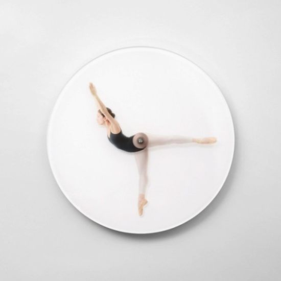 Time Is Dancing Wall Clock