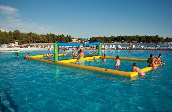 Water Volleyball Court