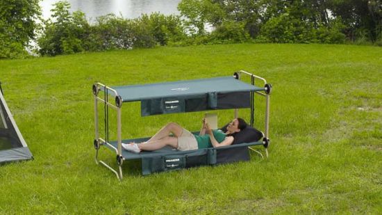 2 Person Bunk Bed Camping Cot