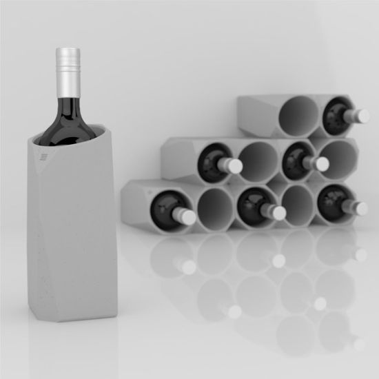 Corvi Concrete Wine Cooler
