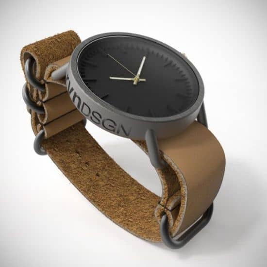 rvnDSGN 3D-Printed Titanium Watch