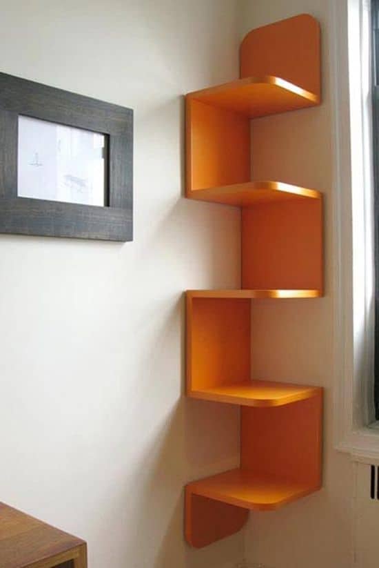 Corner Wall Shelf