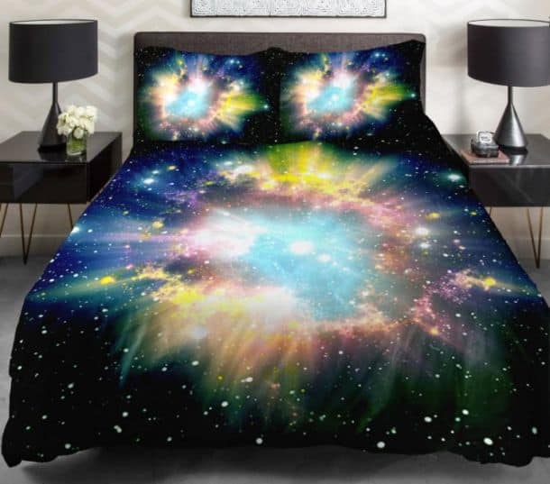 Galaxy Bedding Duvet and Pillow Cases