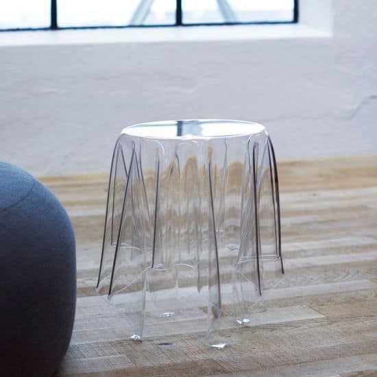 Illusion Ice Side Table