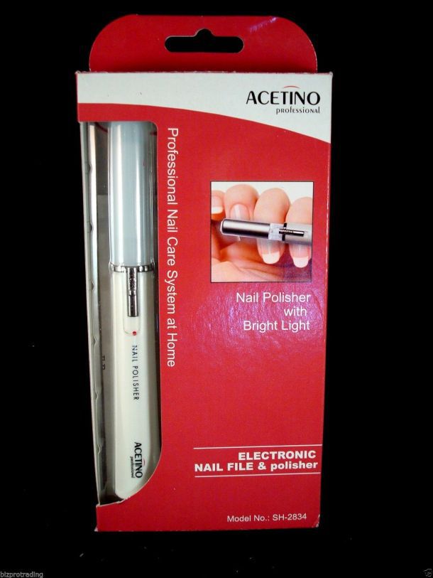 Acetino Professional Electronic Nail File And Polisher