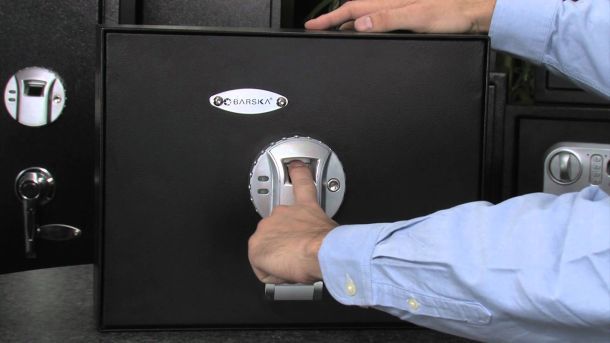 Barska Biometric Top-Opening Drawer Safe