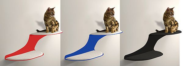 Cat Clouds Cat Shelves from The Refined Feline