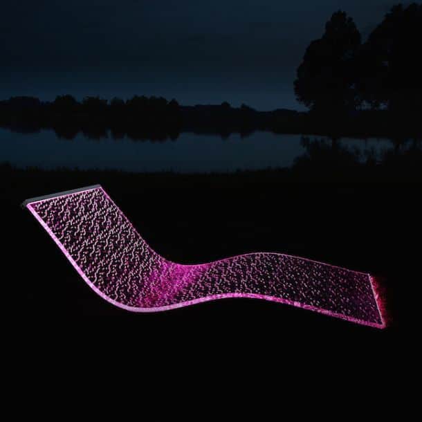 Lumiluxe LED Lounge Chair by BeMoss