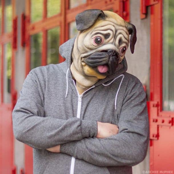 Realistic Dog Masks