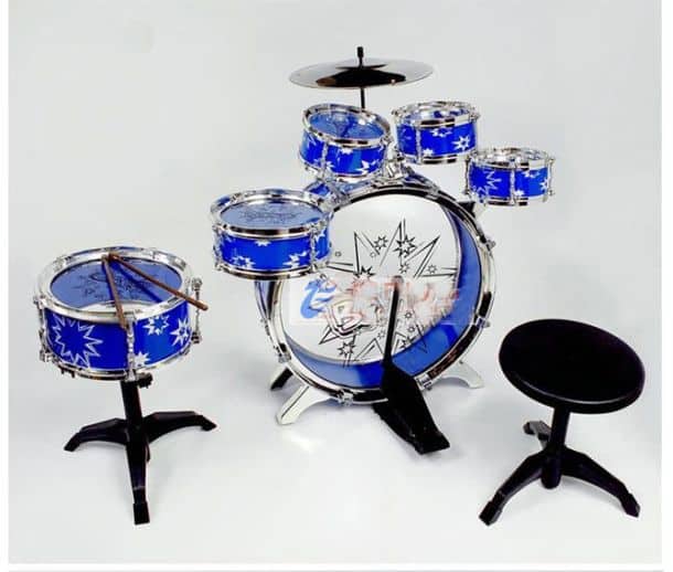 6Pcs Big Band Jazz Kids Drum Set
