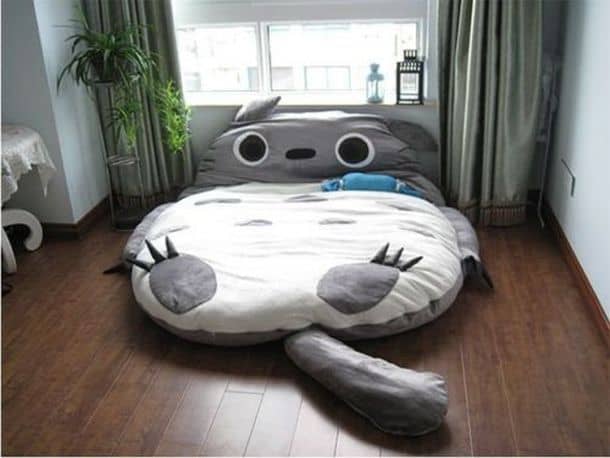 Huge Cute Cartoon Totoro Double bed Sleeping Bag Pad Sofa
