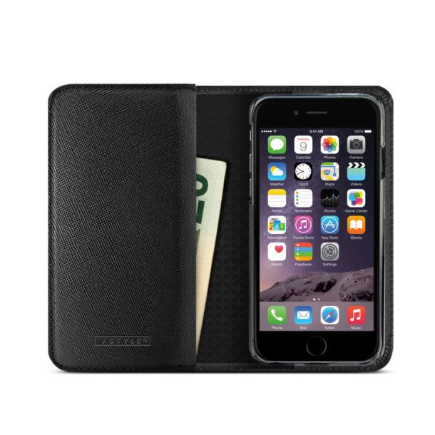 Jstyle Leather Wallet iPhone Case for iPhone 6 Plus