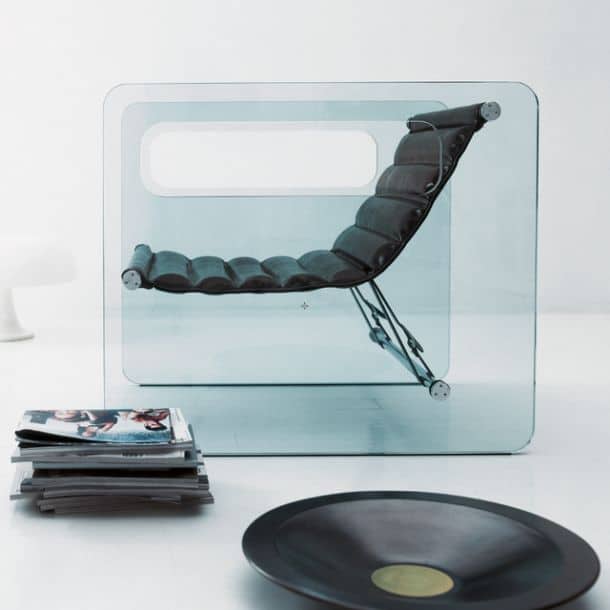 Naked Glass Armchair by Tonelli Design